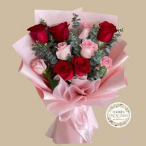 Ramo con Rosas Bicolor
