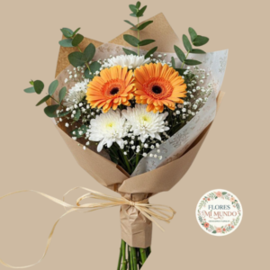 Ramo en Gerberas y Maule