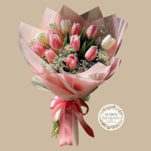 Ramo con 10 Tulipanes