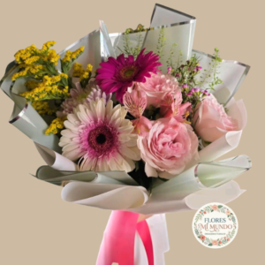 Ramo con Gerberas y Rosas