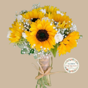 Bouquet de Novia en Girasoles