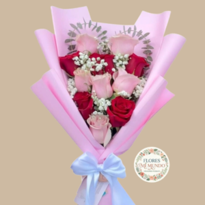Ramo con Rosas en Escalas