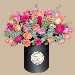 Delicada Caja Floral Primaveral