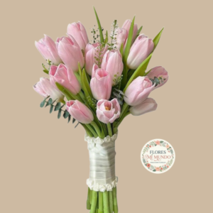 Bouquet de Novia con 10 Tulipanes