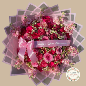 Ramo Encantado con 40 Rosas