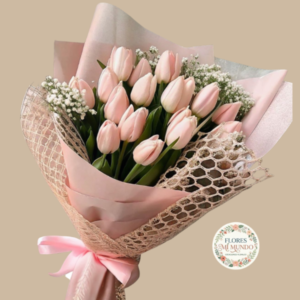 Ramo de Tulipanes Rosados
