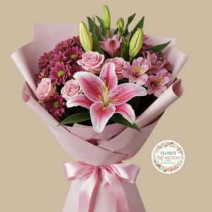 Elegante Mix de Flores en Ramo