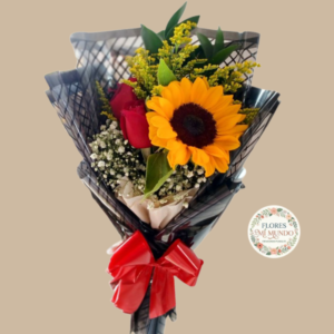 Rosa y Girasol