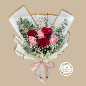 Ramo con Rosas Bicolor