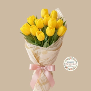 Ramo Con Tulipanes Amarillos