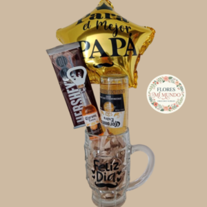 Vaso "Feliz Dia Papa"