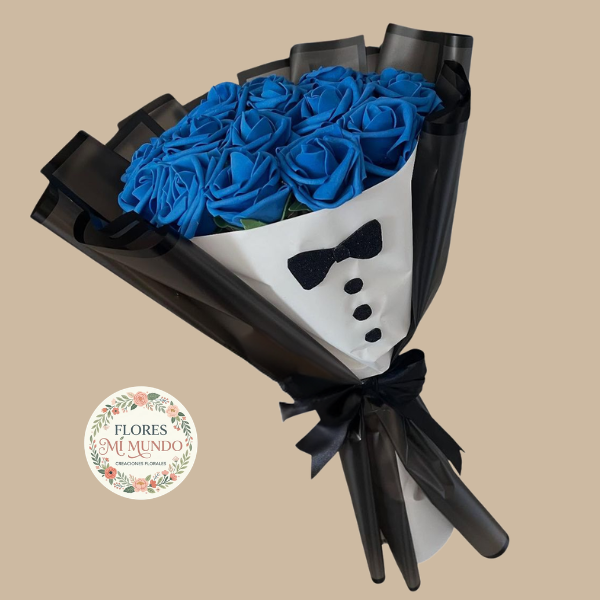 Ramo Dia de el padre con Rosas Eternas