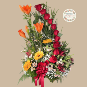 Arreglo con Rosas en Escala