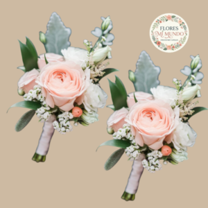 2 Boutonieres Primaverales