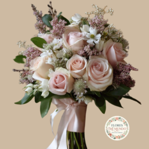 Ramo de Novia Rosa Silvestre