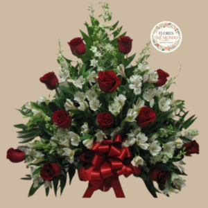 Arrimo con Rosas Rojas
