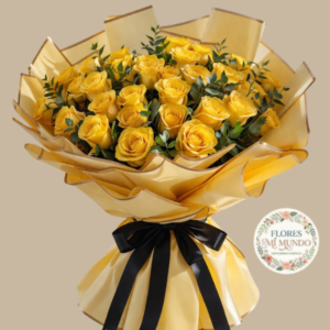 Ramo con 25 Rosas Amarillas
