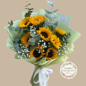 Ramo con 10 Girasoles Extendidos