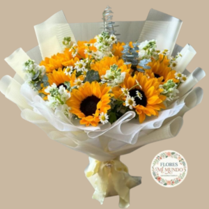 Ramo Amarillo con Girasoles