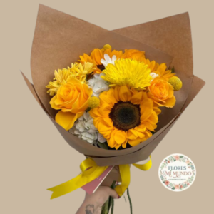 Ramo Mixto con Flores Amarillas