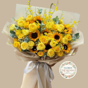 Ramo XL con Flores Amarillas