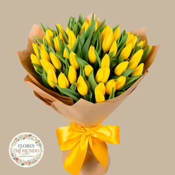 Ramo de 50 Tulipanes